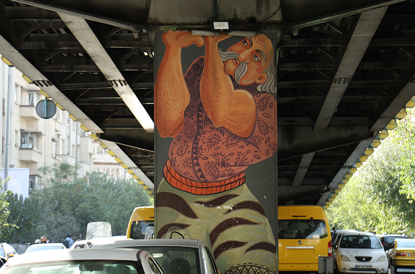 زندگی روی دیوار